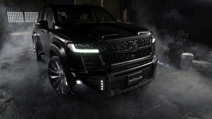 WALD SPORTS LINE BLACK BISON EDITION LED LAMP FOR FRONT SPOILER FOR TOYOTA LAND CRUISER 300 ZX VJA300W FJA300W LED4P22T
