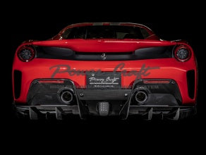 POWER CRAFT HYBRID EXHAUST MUFFLER SYSTEM FOR FERRARI 488 PISTA P-FE880103