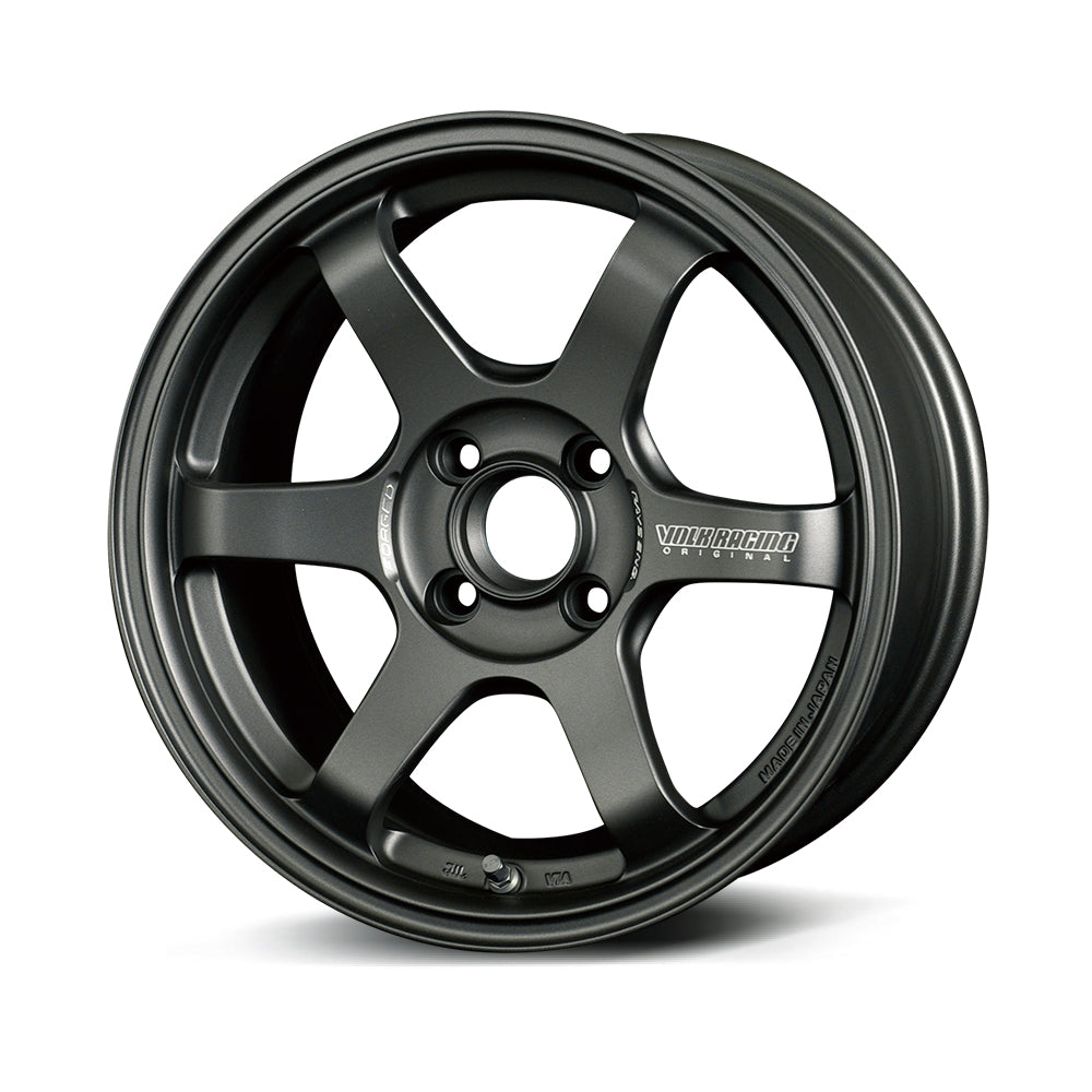 RAYS VOLK RACING TE37 SONIC CLUB RACER 15X7J +32 4X100 MATTE DARK GUNMETAL  (DM) 06115703256DM - Black Hawk Japan