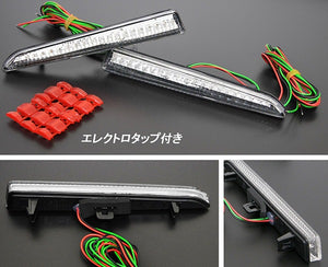 CRYSTAL EYE LED REFLECTOR (CLEAR) FOR DAIHATSU TANTO CUSTOM LA600S LA610S J064CL