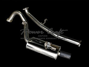 POWER CRAFT EXHAUST MUFFLER SYSTEM ABOVE DIFFERENTIAL WITH SUS TAIL FOR TOYOTA AE86 P-TO010104