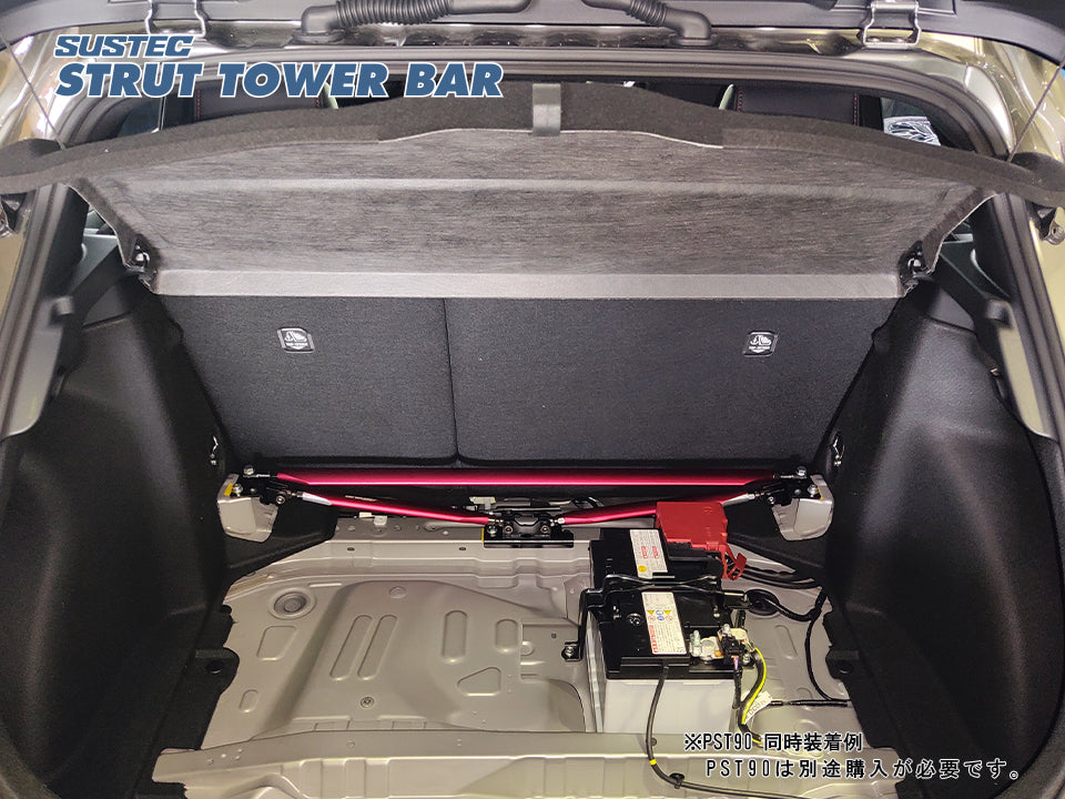 TANABE STRUT TOWER BAR REAR FOR TOYOTA GR COROLLA GZEA14H NST89 - Black Hawk Japan