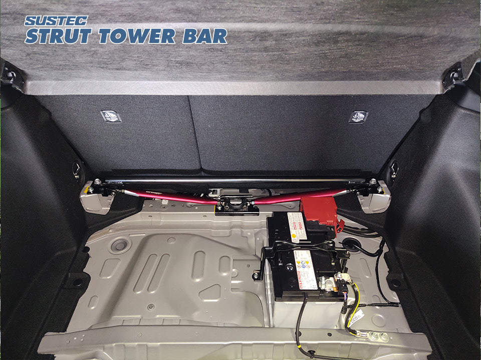 TANABE STRUT TOWER BAR REAR FOR TOYOTA GR COROLLA GZEA14H NST89 - Black Hawk Japan
