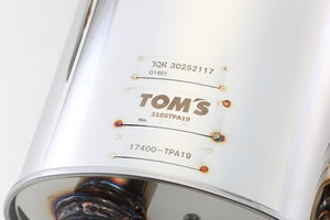 TOMS BARREL EXHAUST SYSTEM FOR TOYOTA GR YARIS GXPA16 KOUKI 6MT GR-DAT 17400-TPA19