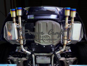 POWER CRAFT HYBRID EXHAUST MUFFLER SYSTEM WITH BLACK TAIL FOR BMW E63 M6 P-BM970101-BKT