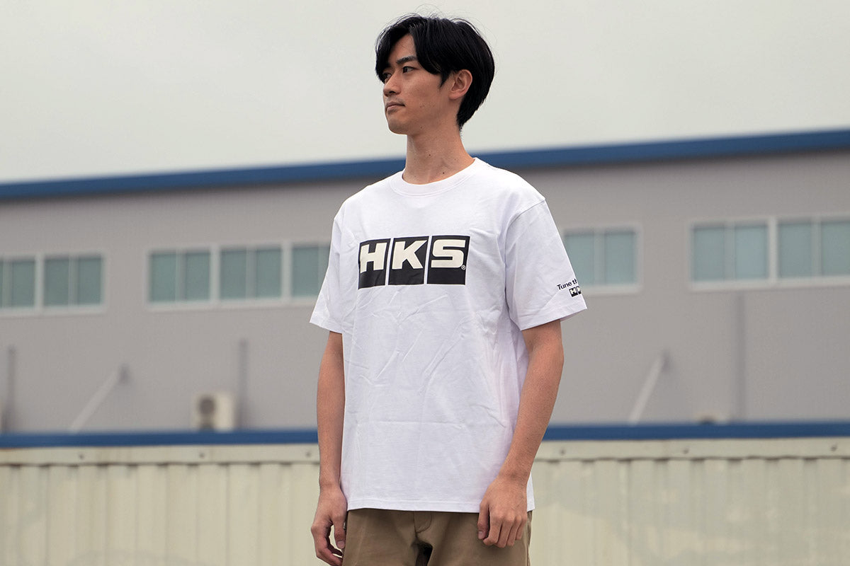 HKS T-SHIRT WHITE 4L 51007-AK632