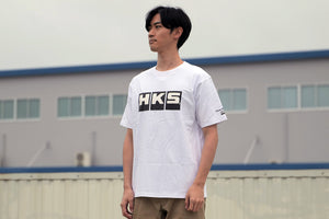 HKS T-SHIRT WHITE 4L 51007-AK632