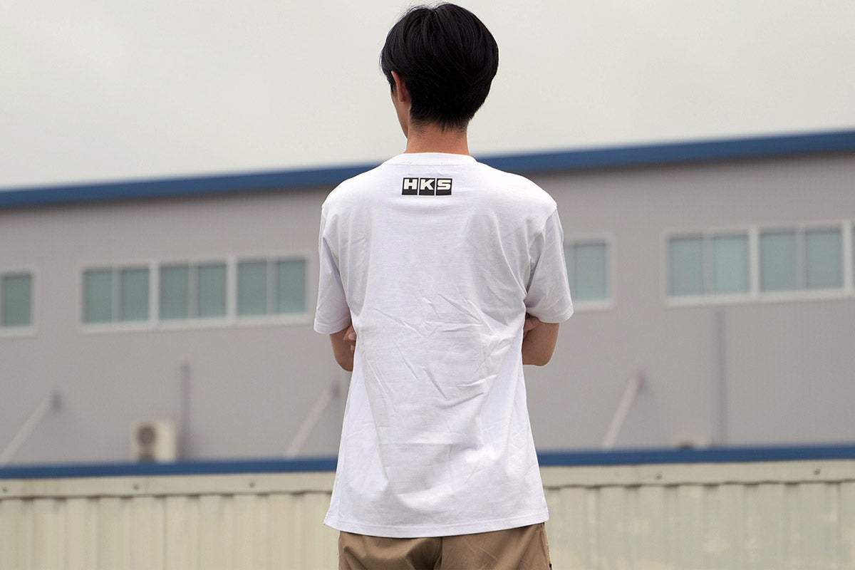HKS T-SHIRT WHITE 3L 51007-AK631