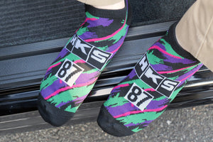 HKS SOCKS SHORT OILCOLOR L 51007-AK678