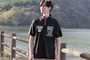 HKS TEAM HALF ZIP POLO SHIRT 2025 51007-AK701