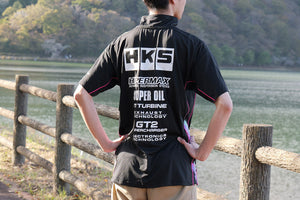 HKS TEAM HALF ZIP POLO SHIRT 2025 51007-AK697