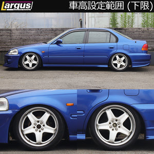 LARGUS SPEC S COILOVER KIT FOR HONDA CIVIC FERIO EK2 2WD 01011203005-QQ-946