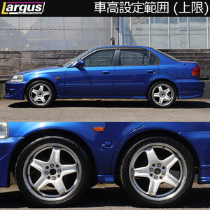 LARGUS SPEC S COILOVER KIT FOR HONDA CIVIC FERIO EK3 2WD 01011203005-QQ-947