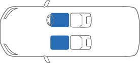 KARO QUEST COOL PURPLE FLOOR MATTS FOR MCC SMART CABRIOLET MC01C QUEST-1586-PURPLE