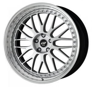 WORK ZISTANCE W10M 19X9.5 +30 5X120 72.56 M14 GLOSSY SILVER (SIL) WORK-00016