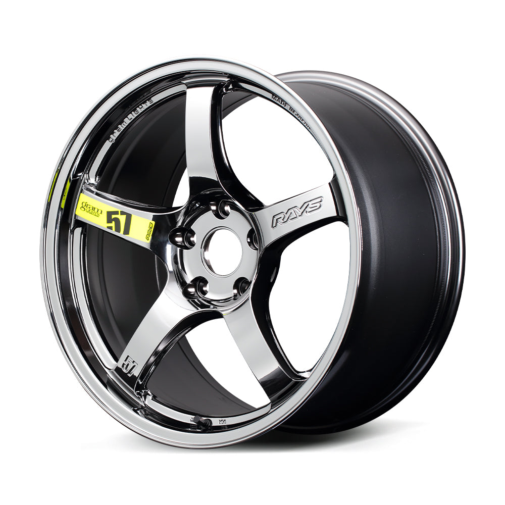 RAYS VOLK RACING 57CR LIMITED 17X9J +12 5X114.3 RAYS BLACK METAL COAT (RB) FOR  58527901295RB