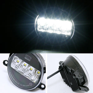 CRYSTAL EYE HIGH POWER LED FOG LAMPS (BLACK) FOR TOYOTA ALPHARD 30 VELLFIRE 30 EARLY KOUKI E017BKVCHN