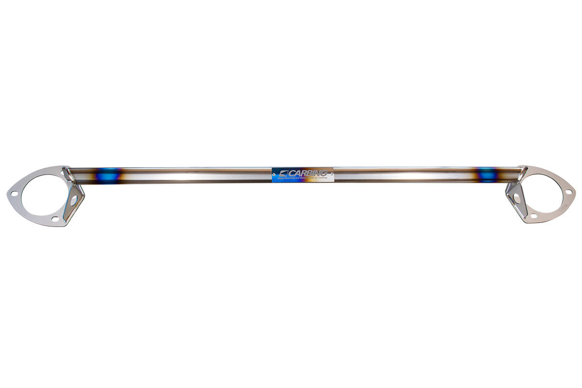 OKUYAMA STRUT TOWER BAR TITANIUM FRONT TYPE I FOR HONDA CIVIC TYPE-R FL5, HONDA CIVIC TYPE-RS FL1 618-247-0
