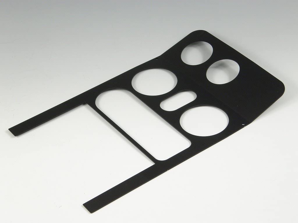 ZOOM ENGINEERING CENTER CONSOLE METER PANEL MATT BLACK PAINT BLACK PANEL 52X2 HOLE FOR MAZDA EUNOS ROADSTER MIATA NA6CE NA8C 8816_8821