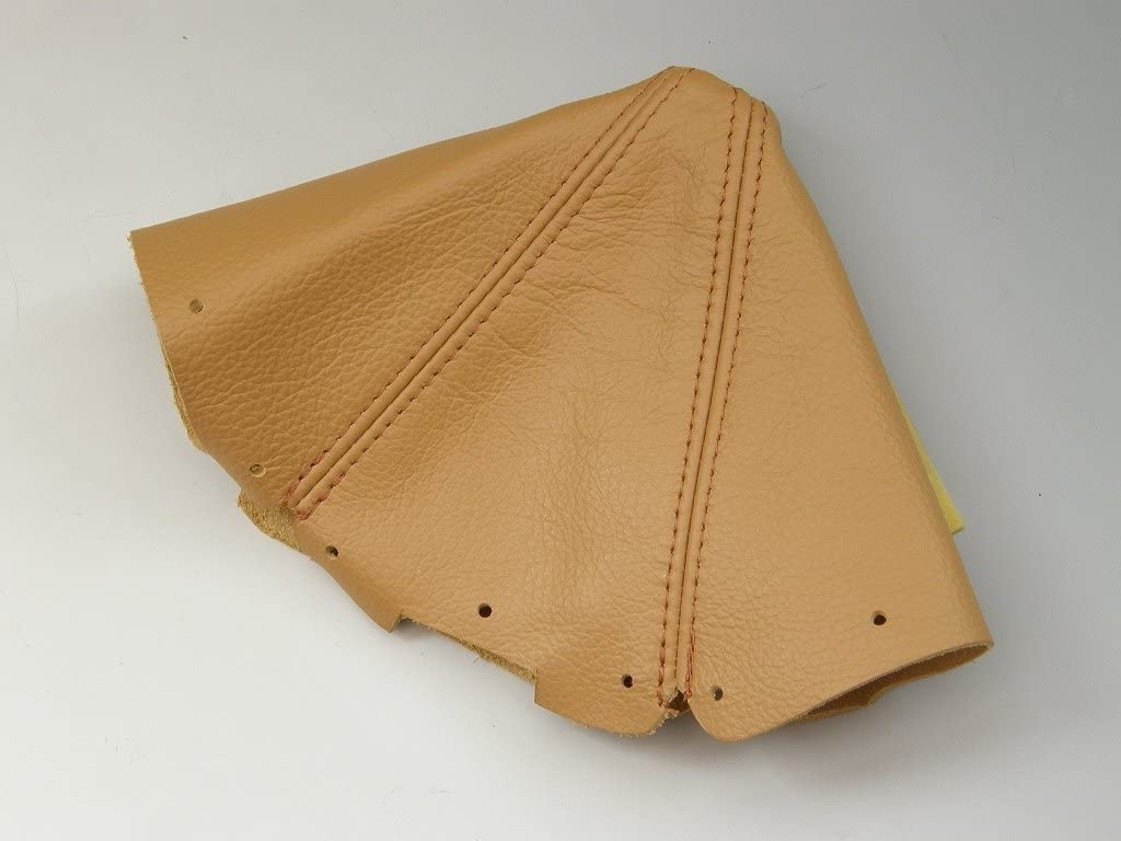 ZOOM ENGINEERING EUNOS NA ROASTER MANUAL CAR SHIFT BOOTS REAL LEATHER NA TAN COLOR TAN STITCH VR-A FOR MAZDA MX-5 MIATA 8675
