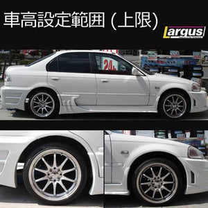 LARGUS SPEC S COILOVER KIT FOR HONDA CIVIC EK3 2WD 01011203005-QQ-937