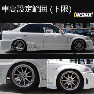 LARGUS SPEC S COILOVER KIT FOR HONDA CIVIC EK4 2WD 01011203005-QQ-938