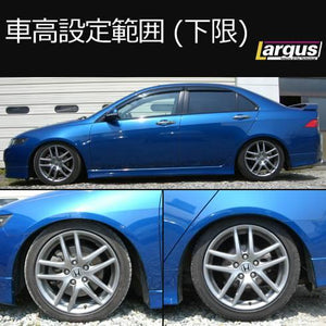 LARGUS SPEC S COILOVER KIT FOR HONDA TORNEO EURO R CL7 2WD 01011203012-QQ-872