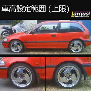 LARGUS SPEC S COILOVER KIT FOR HONDA CIVIC EF3 2WD 01011203019-QQ-931