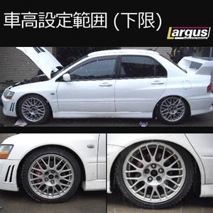 LARGUS SPEC S COILOVER KIT FOR MITSUBISHI LANCER EVOLUTION 8 CT9A 4WD 01011206001-QQ-1142
