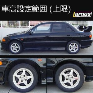 LARGUS SPEC S COILOVER KIT FOR MITSUBISHI LANCER EVOLUTION 3 CE9A 4WD 01011206006-QQ-1137