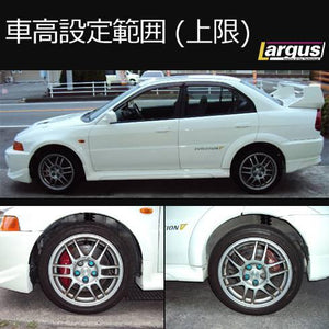 LARGUS SPEC S COILOVER KIT FOR MITSUBISHI LANCER EVOLUTION 6 CP9A 4WD 01011206007-QQ-1140