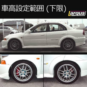 LARGUS SPEC S COILOVER KIT FOR MITSUBISHI LANCER EVOLUTION 6 CP9A 4WD 01011206007-QQ-1140