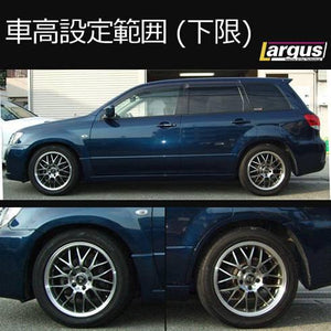 LARGUS SPEC S COILOVER KIT FOR MITSUBISHI AIRTREK CU4W 4WD 01011206011-QQ-1100