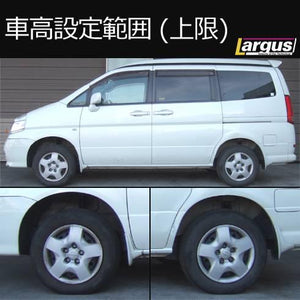 LARGUS SPEC S COILOVER KIT FOR NISSAN SERENA TC24 2WD 01011207022-QQ-721