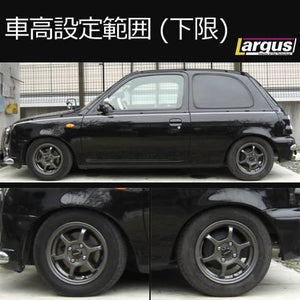 LARGUS SPEC S COILOVER KIT FOR NISSAN MARCH HK11 2WD 01011207052-QQ-802