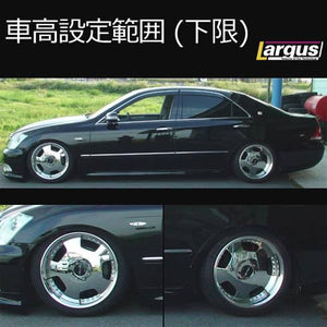 LARGUS SPEC S COILOVER KIT FOR TOYOTA CROWN GRS182 2WD 01011209011-QQ-244