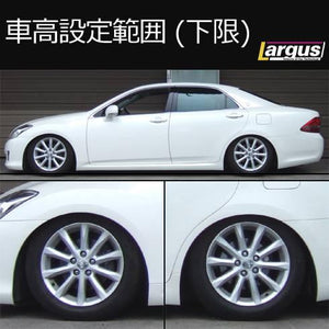 LARGUS SPEC S COILOVER KIT FOR TOYOTA CROWN GRS204 2WD 01011209011-QQ-250