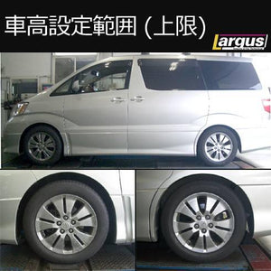 LARGUS SPEC S COILOVER KIT FOR TOYOTA ALPHARD MNH15W 4WD 01011209015-QQ-80