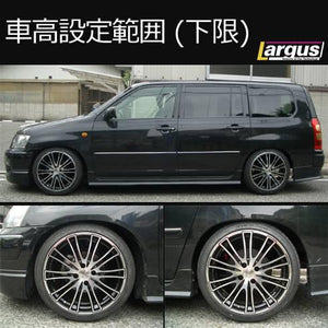 LARGUS SPEC S COILOVER KIT FOR TOYOTA SUCCEED WAGON NCP58G 2WD 01011209016-QQ-425