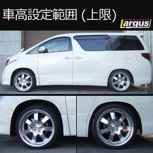 LARGUS SPEC S COILOVER KIT FOR TOYOTA VELLFIRE GGH20W 2WD 01011209017-QQ-131