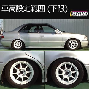 LARGUS SPEC S COILOVER KIT FOR TOYOTA COROLLA LEVIN AE111 2WD 01011209020-QQ-557