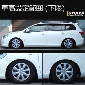 LARGUS SPEC S COILOVER KIT FOR TOYOTA COROLLA FIELDER ZRE142G 2WD 01011209041-QQ-225