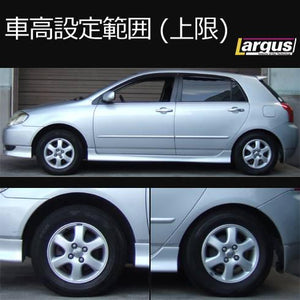 LARGUS SPEC S COILOVER KIT FOR TOYOTA ALLEX ZZE123 2WD 01011209046-QQ-105