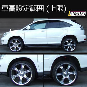 LARGUS SPEC S COILOVER KIT FOR TOYOTA HARRIER ACU35W 4WD 01011209051-QQ-377