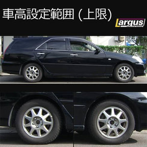 LARGUS SPEC S COILOVER KIT FOR TOYOTA MARK II BLIT JZX115W 4WD 01011209057-QQ-526