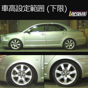 LARGUS SPEC S COILOVER KIT FOR TOYOTA AVENSIS AZT250 2WD 01011209058-QQ-56