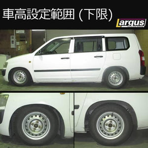 LARGUS SPEC S COILOVER KIT FOR TOYOTA PROBOX WAGON NCP59G 4WD 01011209064-QQ-424