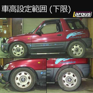 LARGUS SPEC S COILOVER KIT FOR TOYOTA RAV4 SXA10C 4WD 01011209077-QQ-24
