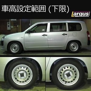 LARGUS SPEC S COILOVER KIT FOR TOYOTA PROBOX VAN NCP165V 4WD 01011209097-QQ-418