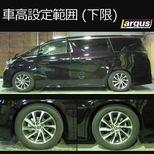 LARGUS SPEC S COILOVER KIT FOR TOYOTA ALPHARD HYBRID AYH30W 4WD 01011209100-QQ-102